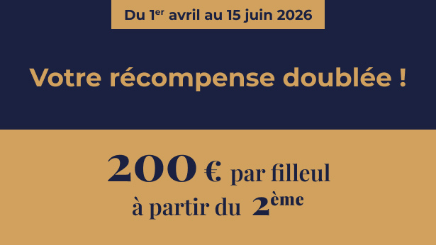 Offre parrainage boosté